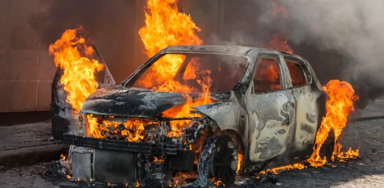 What will insurance do if your car catches fire