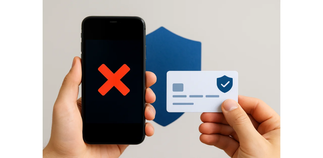 Checking mobile insurance limits for unregistered phones