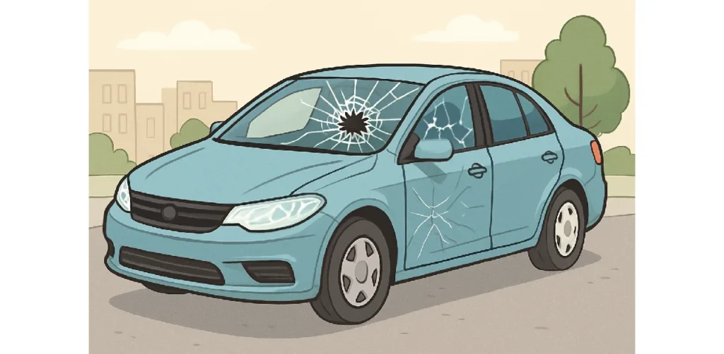 Conditions for using glass breakage coverage in body insurance