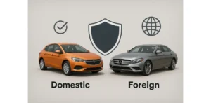 Difference between domestic and foreign car body insurance