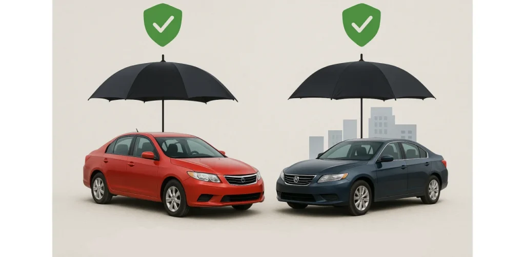 Examining the differences in body insurance coverage for personal and company cars