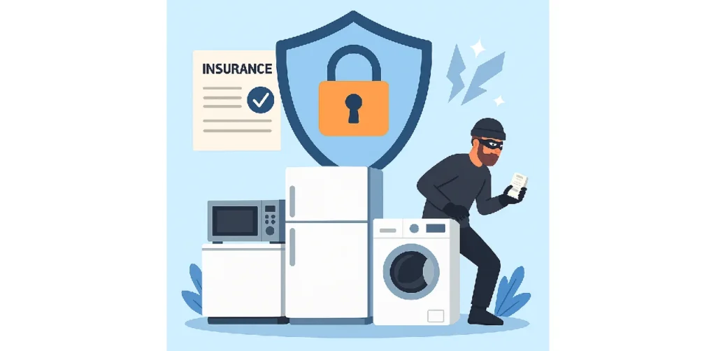 Home appliance and petty theft insurance coverages