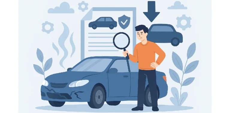 The effect of frequent use of body insurance on the resale value of a car