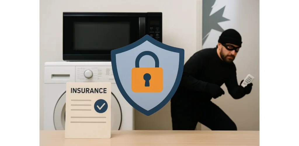 The role of home appliance insurance in covering damage caused by minor theft