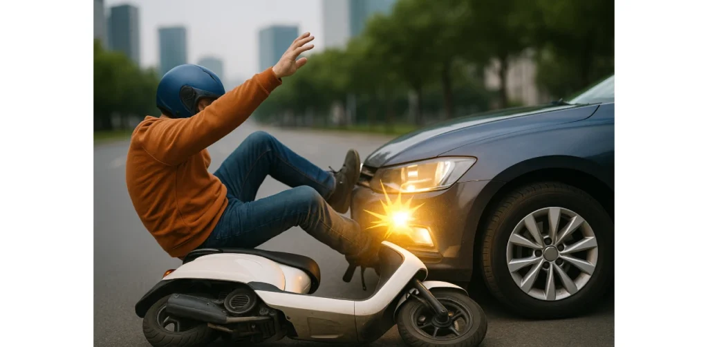 The role of third-party insurance in electric motorcycle accidents