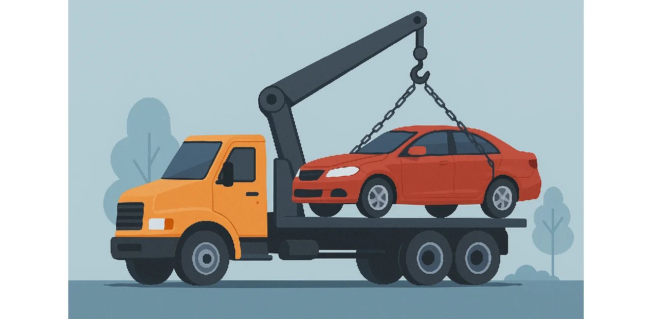 Does body insurance cover damage caused by transporting a car with a crane