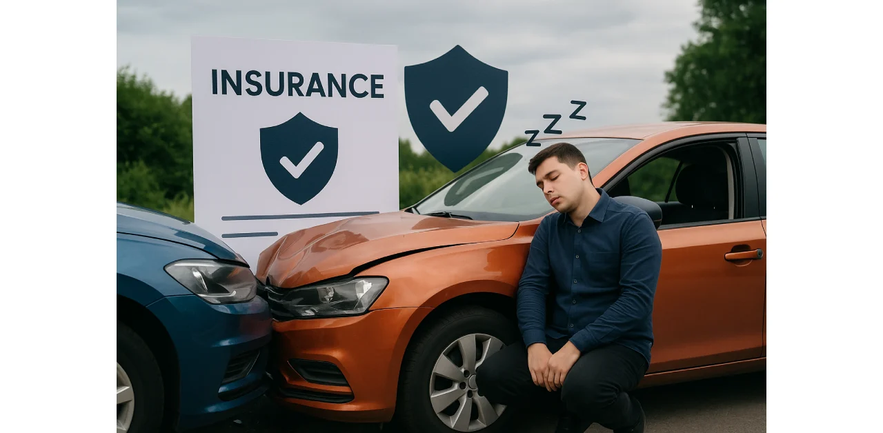 Drowsy accident and body insurance
