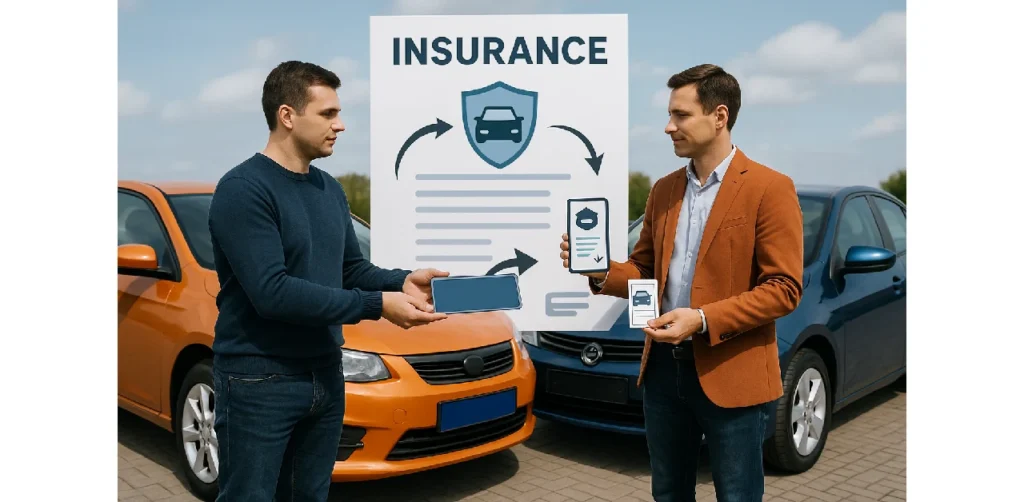 How to transfer third-party insurance when changing license plates