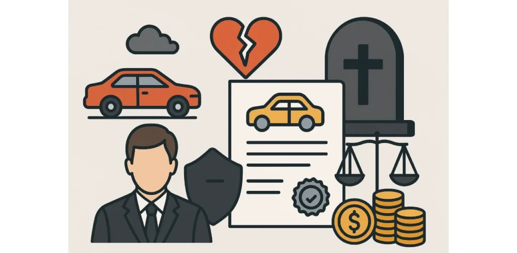 Steps to receive compensation from the deceased at-fault driver