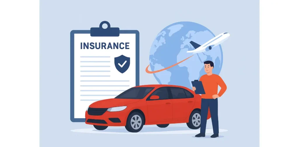 Terms of use of third-party insurance for international rental cars