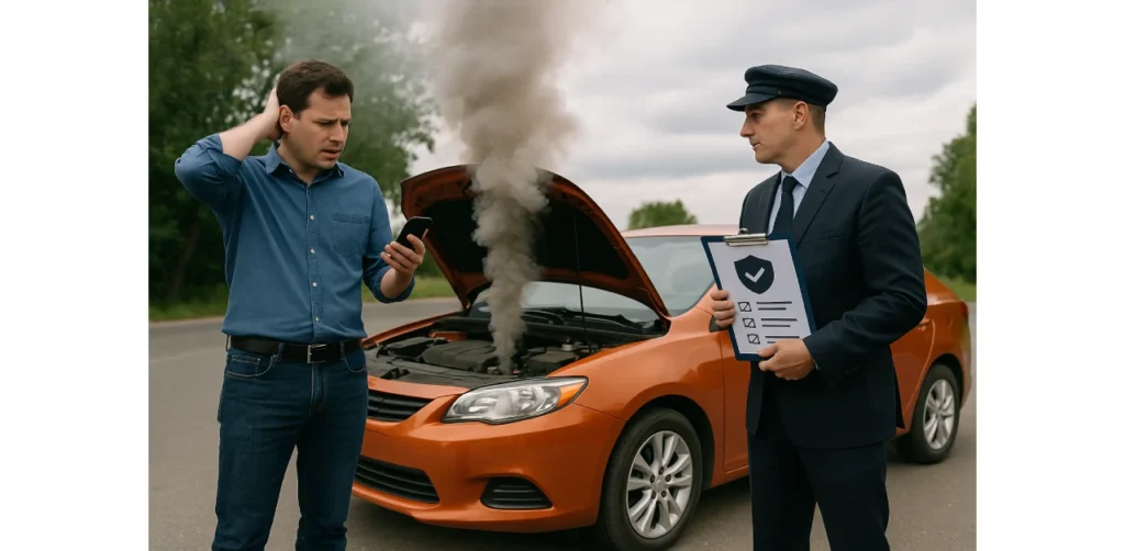 Third party insurance and damage caused by vehicle technical defects