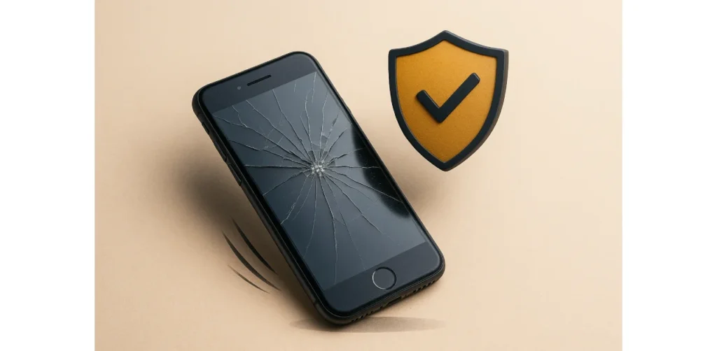 Does mobile phone insurance cover hardware problems caused by drops
