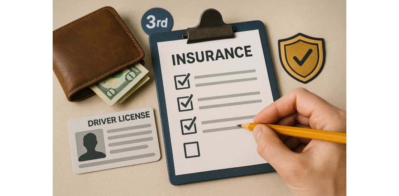 Guide to the documents required for filing a third-party damage claim