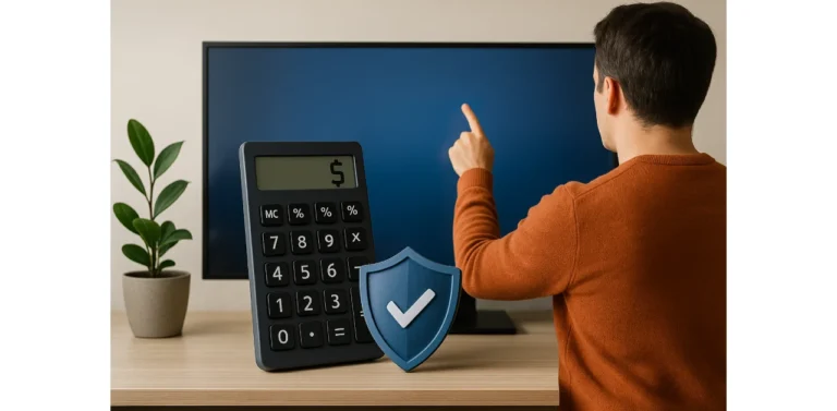 How to calculate insurance for expensive items like OLED TVs