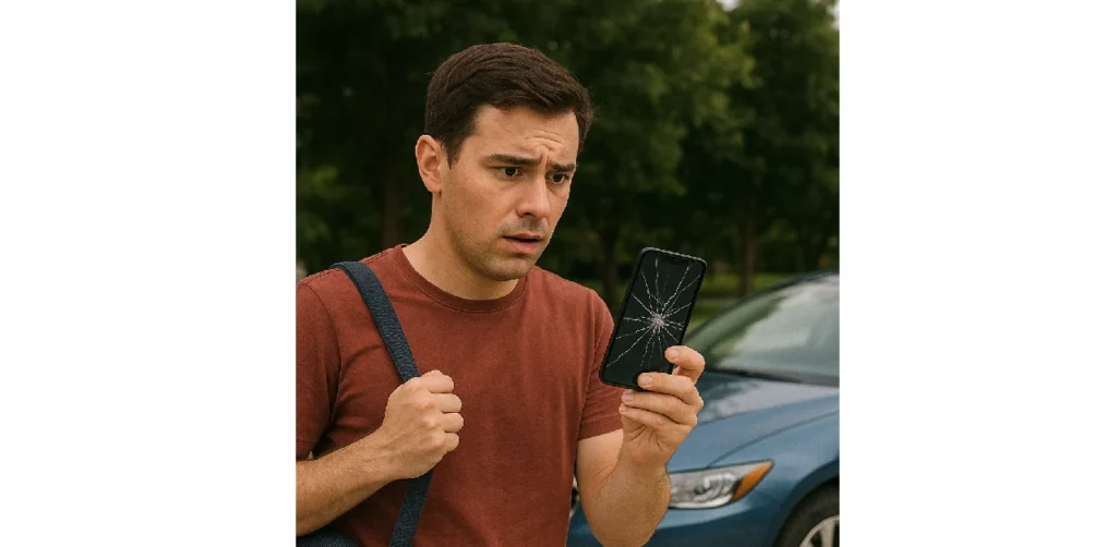 Insurance limits on damage to property belonging to pedestrians