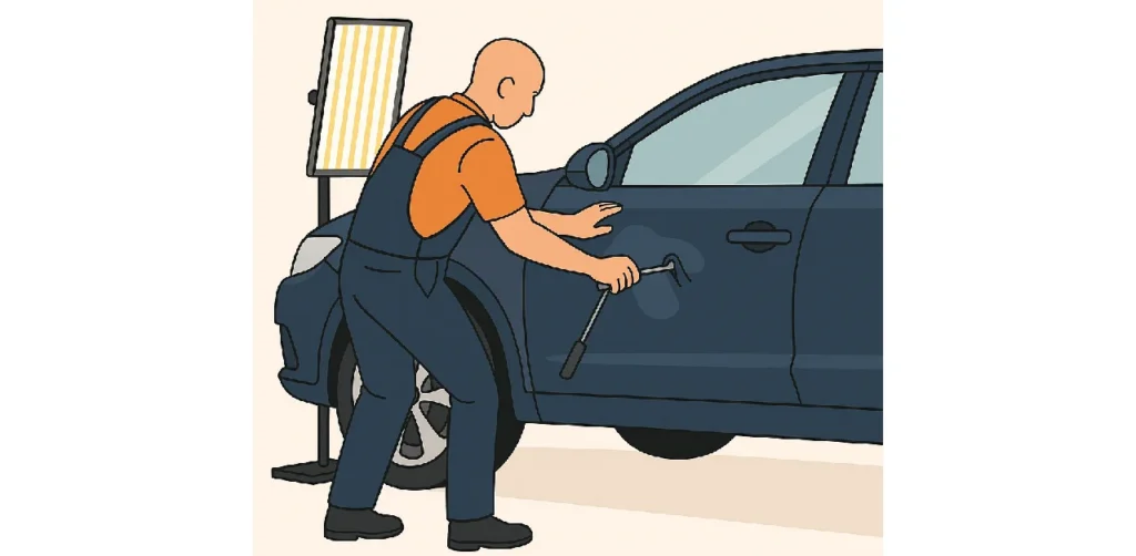 What damage can be repaired with paintless PDR repairs