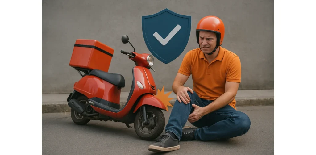 Effective motorcycle insurance coverage for occupational accidents