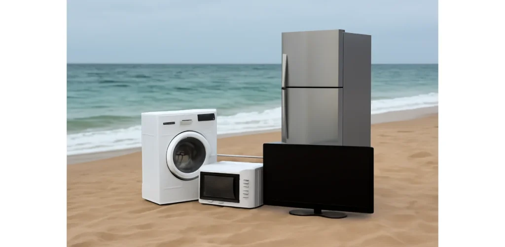 Home appliance insurance and compensation for damage caused by humidity and coastal areas