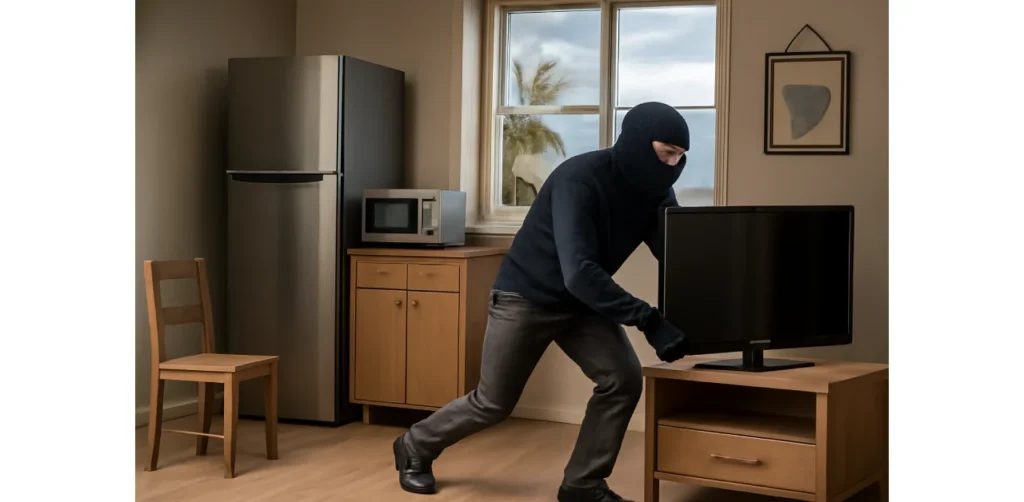 Home appliance insurance and proof of theft with amulet failure