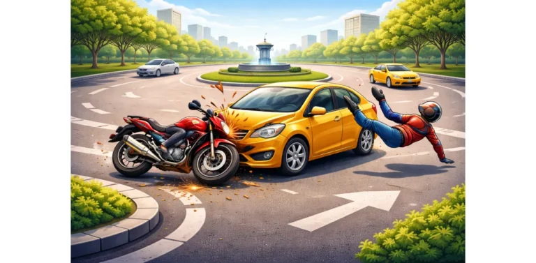 Motorcycle and car accident insurance in the squares