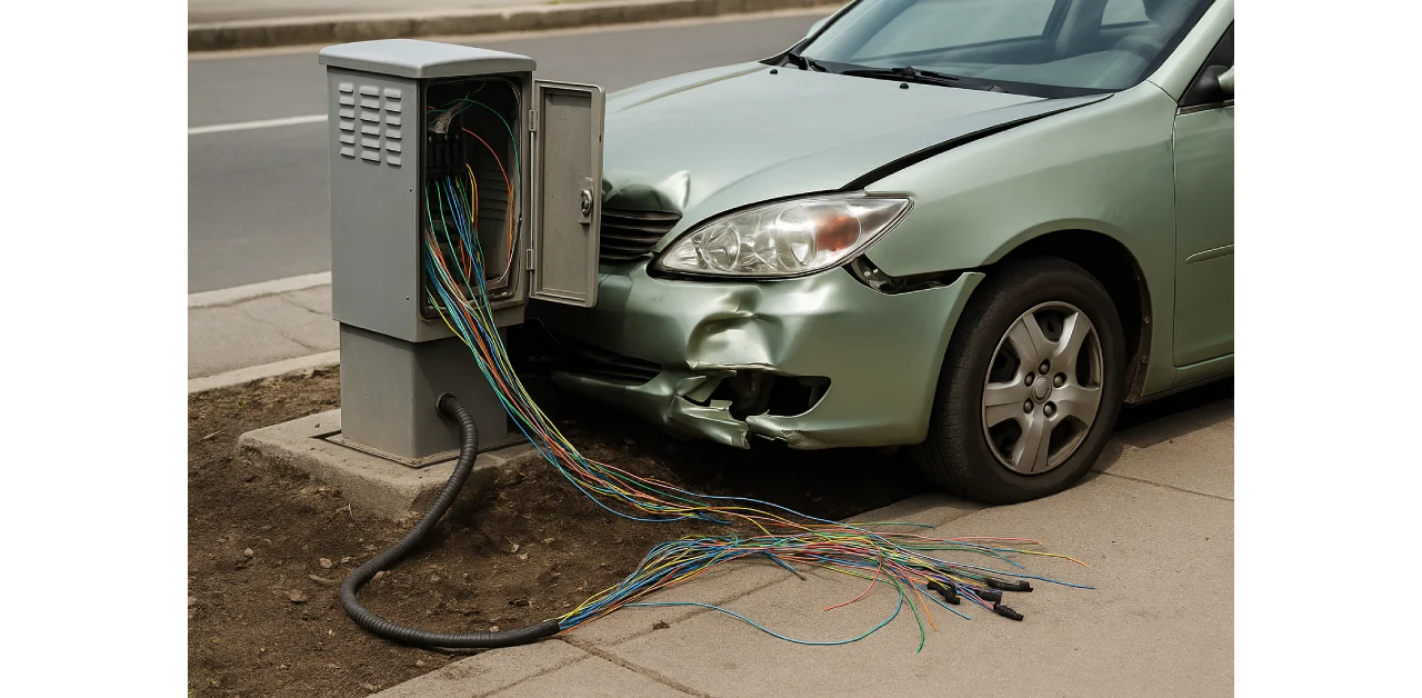 Specialized investigation of damage to municipal equipment and third-party insurance