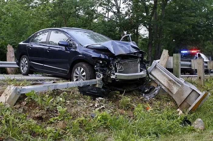 The most common types of damage on dirt and rural roads