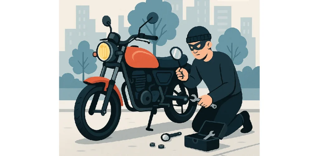 The role of motorcycle insurance in compensating for stolen parts