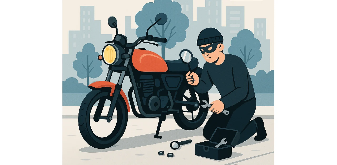 The role of motorcycle insurance in compensating for stolen parts