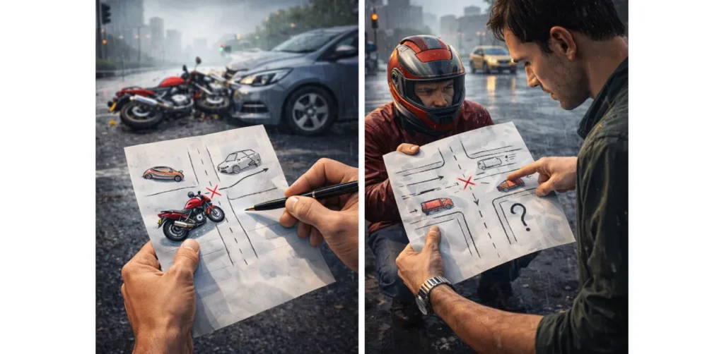 Why is hand cranking more sensitive for motorcycles