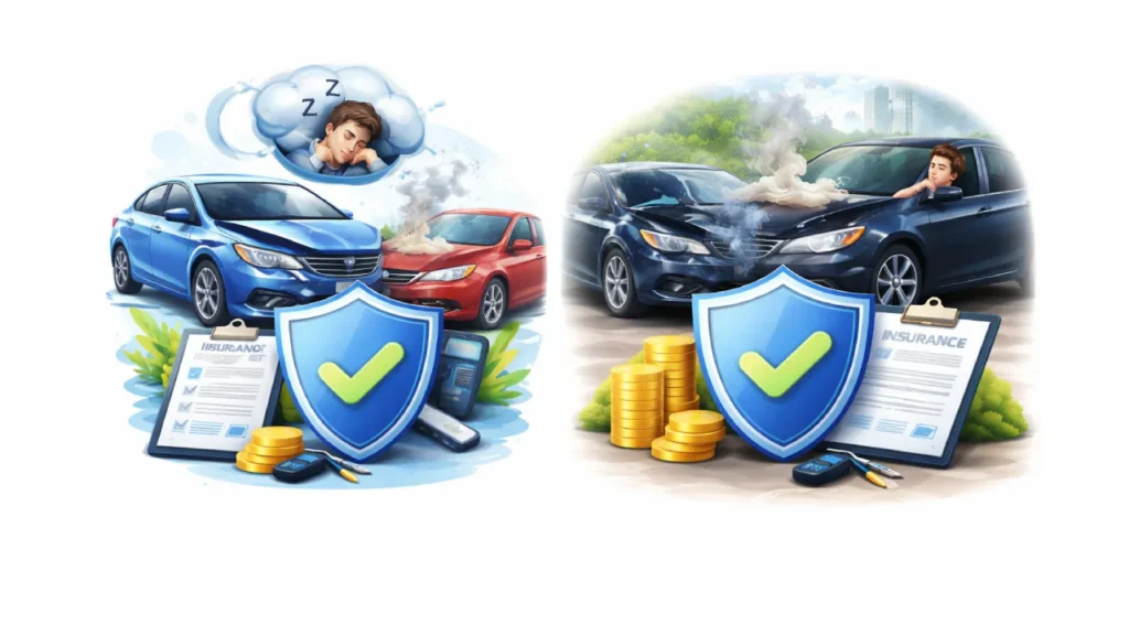 Driver drowsiness and compensation from body insurance