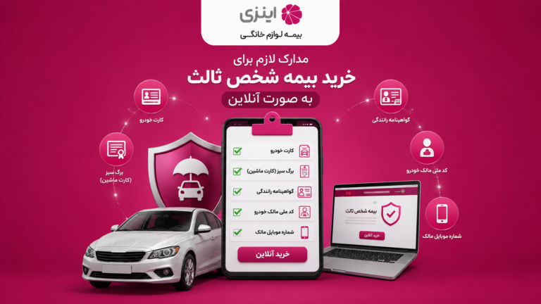 مدارک لازم برای خرید بیمه شخص ثالث به صورت آنلاین